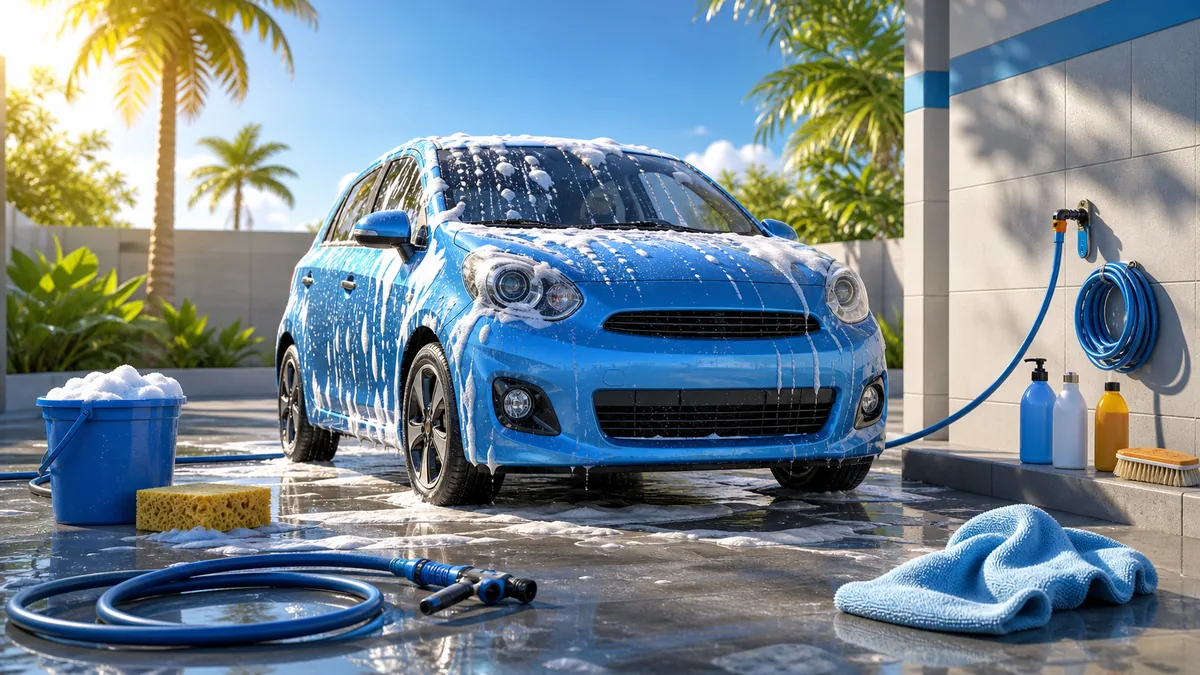 Car Wash Simulator Summer Edition: A Clear Sequence of Tools