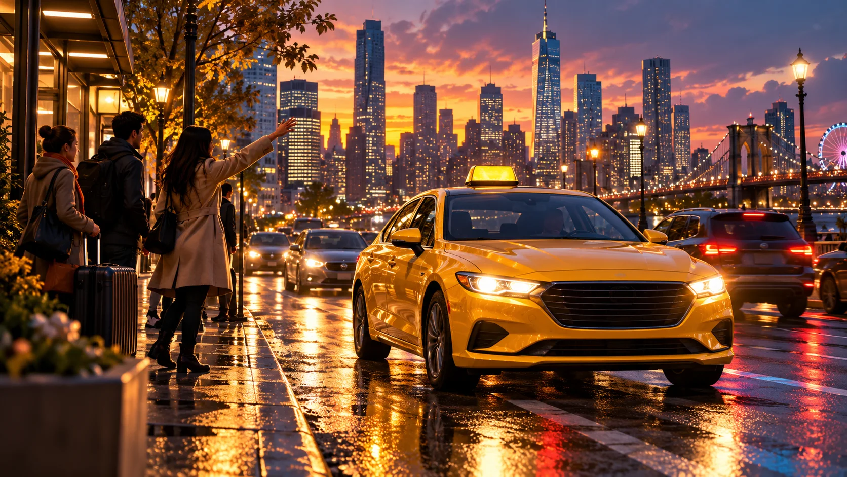 City Taxi Driving Simulator: Reading the Next Fare