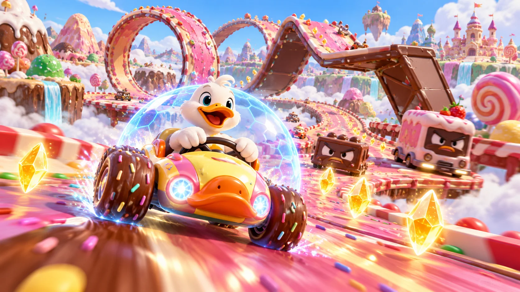 Fat Duck Frenzy: Discovering the Candy Road