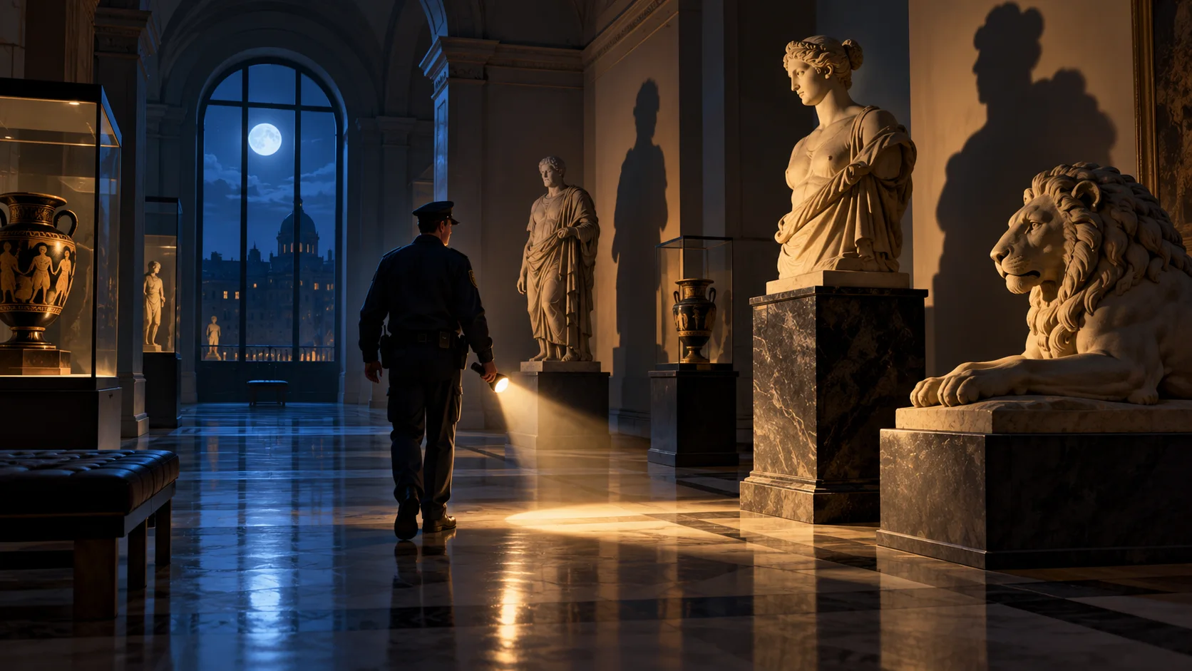 Museum Night Shift — Discovering Clues After Dark