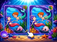 image Spot The Difference Mystic Mermaids