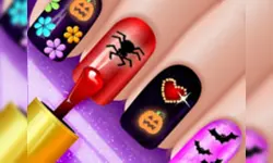 Glow Halloween Nails - Polish & Color