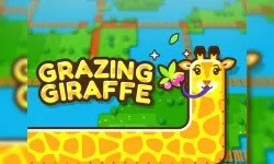 image Grazing Giraffe