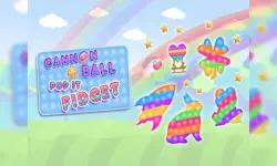Cannon Ball & Pop It Fidget Game