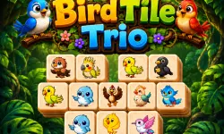 Bird Tile Trio